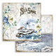 Sada papírů 30,5x30,5 190g Romantic Collection Sea Dream