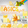 Origami papírky 15x15 Basic žlutý