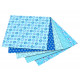 Origami papírky 10x10cm Basic modrý