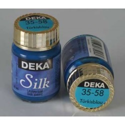 Deka Silk 25ml tyrkysově modrá
