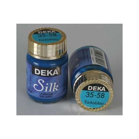 Deka Silk 25ml tyrkysově modrá