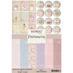 Sada papírů A4 200g Patisserie (REPRINT)