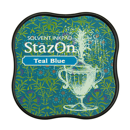StazOn - Teal Blue (razítková barva)