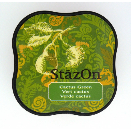 StazOn - Cactus green (razítková barva)