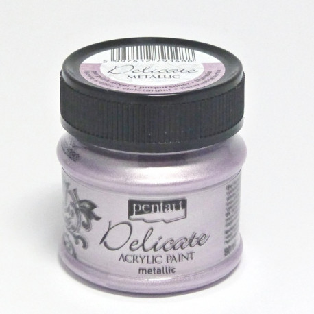 Delicate Metallic 50ml fialové stříbro (29393)