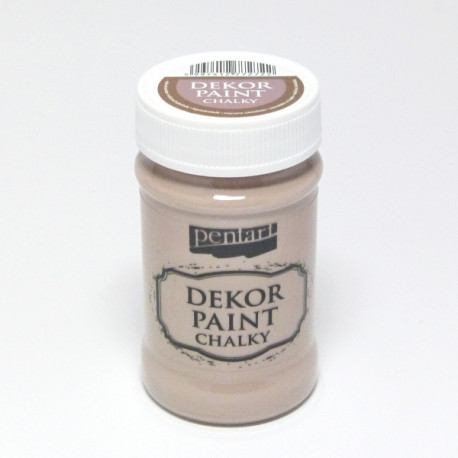 Dekor Paint Chalky 100ml mléčná čokoláda (Pentart)