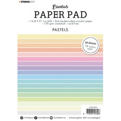 Sada papírů A5 - Unicolor Pastels Essentials nr.5 (SL)