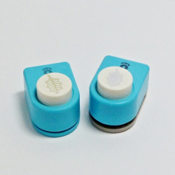 Set embossing. a děrovací razidlo - list cesmíny 2,2cm
