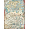 Papír rýžový A4 Sir Vagabond in Japan, mapa