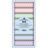 Sada papírů 10x21 Pastel Gingham (PF)