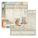 Sada papírů 15,2x15,2 190g Christmas Patchwork