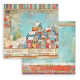 Sada papírů 15,2x15,2 190g Christmas Patchwork