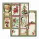 Sada papírů 15,2x15,2 190g Classic Christmas