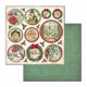 Sada papírů 15,2x15,2 190g Classic Christmas