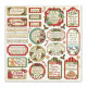 Sada papírů 15,2x15,2 190g Classic Christmas