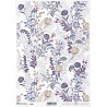 Papír rýžový A4 Tapetový motiv s lučními květy