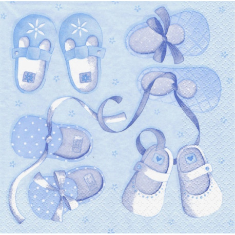 Dětské botičky, modrý 33x33