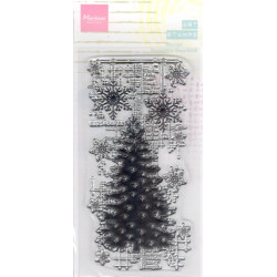 Transp.razítko - Vánoční strom (MD)