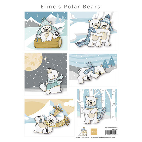Papír A4 Eline's Polar bears (MD)