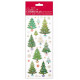 Samolepky Vánoční stromky