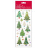 Samolepky Vánoční stromky