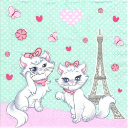 Kočky v Paříži 33x33