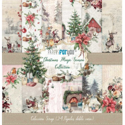 Sada papírů 15x15 Christmas Magic Season (Papers For You)