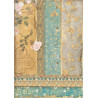 Papír rýžový A4 Klimt, zlaté ornamenty