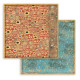 Sada papírů 30,5x30,5 190g Klimt, vzory na pozadí