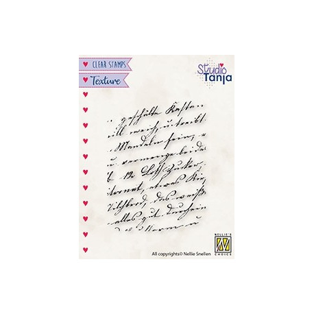 Transp.razítko Textura - písmo (Nellie´s Choice)