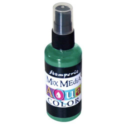 Aquacolor Mix Media 60ml - tmavá zelená (Stamperia)