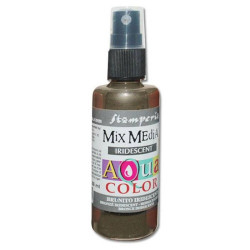 Aquacolor Mix Media 60ml - metalická bronzová (Stamperia)