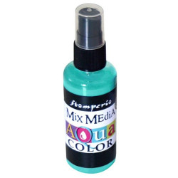 Aquacolor Mix Media 60ml - tyrkysová (Stamperia)