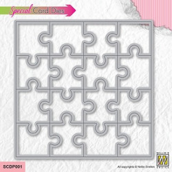 Vyřezávací šablona - puzzle (Nellie´s Choice)
