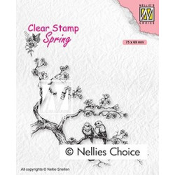 Transp.razítko Jarní láska (Nellie´s Choice)