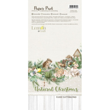 Sada papírů 15,24x30,5cm Natural Christmas (LC)