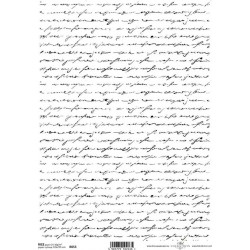 Papír rýžový A4 Písmo na bílé