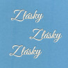 Z lásky - 3ks chipboards