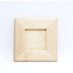 Dřevěný rámeček mini 16x16 cm
