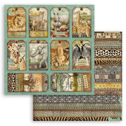 Savana, visačky 30,5x30,5 scrapbook