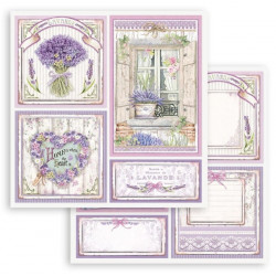 Provence, kartičky 30,5x30,5 scrapbook