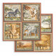 Sada papírů 30,5x30,5 190g Savana