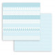 Sada papírů 30,5x30,5 190g Babydream Blue