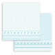 Sada papírů 30,5x30,5 190g Babydream Blue