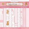 Sada papírů 30,5x30,5 190g Babydream Pink