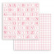 Sada papírů 30,5x30,5 190g Babydream Pink