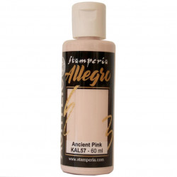 Akryl.barva Allegro 60ml - Ancient pink (Stamperia)