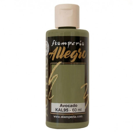 Akryl.barva Allegro 59ml - Avocado (Stamperia)