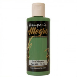 Akryl.barva Allegro 60ml - Leaf Green (Stamperia)