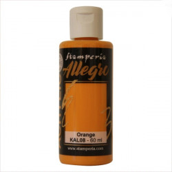Akryl.barva Allegro 60ml - Orange (Stamperia)